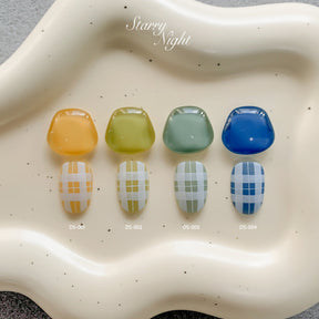 DINO It's Nail O'Clock Starry Night Collection (8 Syrup Gels)