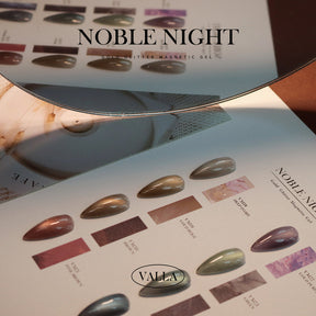 Valla Noble Night Magnetic Gel Collection - Full 8pc Set/Individual Bottles