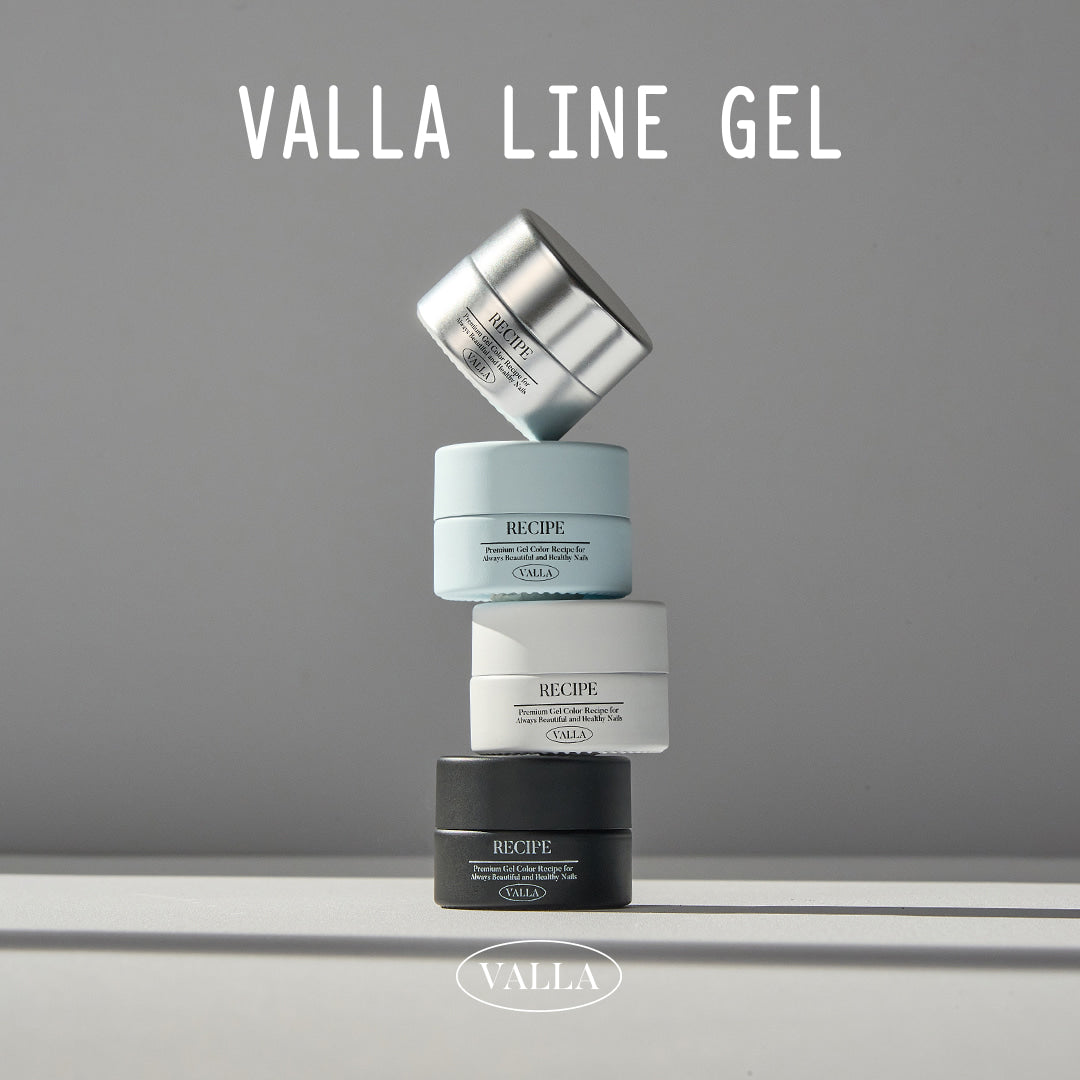 Valla Liner Gel Series - Full 4pc Set/White/Black/Silver/Clear