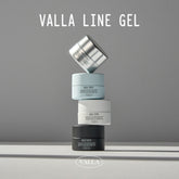 Valla Liner Gel Series - Full 4pc Set/White/Black/Silver/Clear
