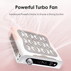 Peony Dust Collector with Butterfly Design and LED Screen