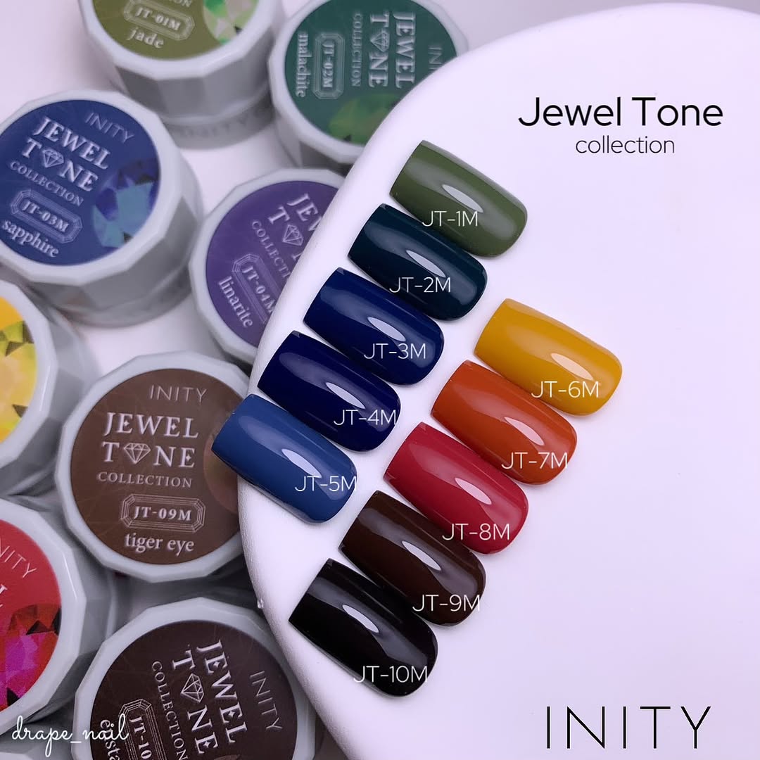 INITY Jewel Tone Collection - Full 10pc Set/Individual Bottles