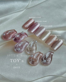 TOY's x INITY x ARTiS di Voce 'Natural' Magnetic Gel Collection - Full 6pc set/Individual Bottles