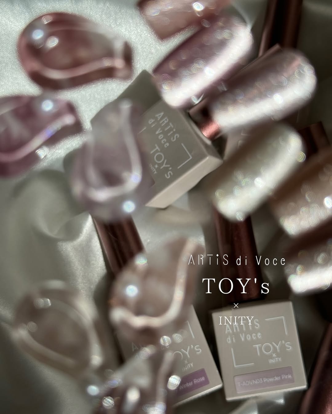 TOY's x INITY x ARTiS di Voce 'Natural' Magnetic Gel Collection - Full 6pc set/Individual Bottles