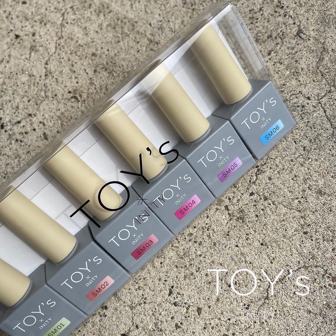 TOY's x INITY Sugar Mag (Magnetic Gel) Collection - Full 6pc set/Individual bottles