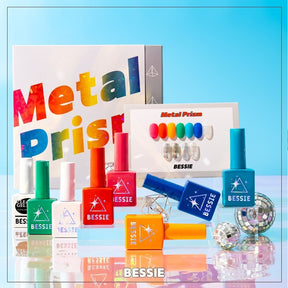 Bessie Metal Prism Collection- Full 7pc Collection/Individual Bottles