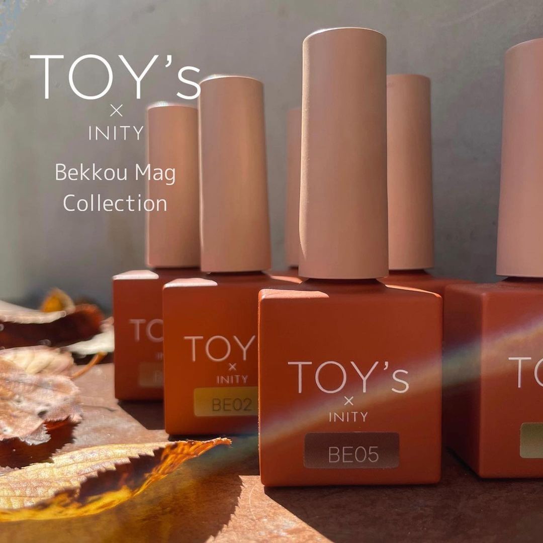 TOY's x INITY Bekkou Mag (Magnetic Gel) Collection - Full 6pc set/Individual bottles