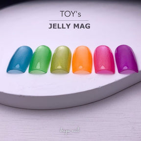 TOY's x INITY Jelly Mag (Magnetic Gel) Collection - Full 6pc set/Individual bottles