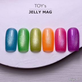 TOY's x INITY Jelly Mag (Magnetic Gel) Collection - Full 6pc set/Individual bottles