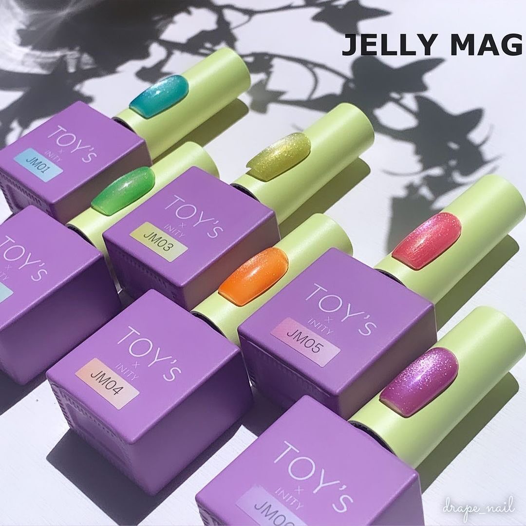 TOY's x INITY Jelly Mag (Magnetic Gel) Collection - Full 6pc set/Individual bottles