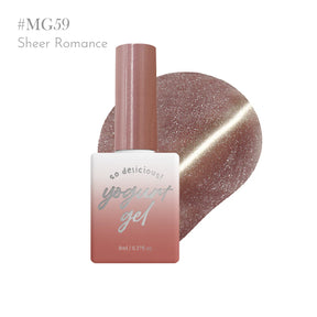 Yogurt Nail Korea Lingerie Magnetic Cat Eye Glitter Gel - Full 8pc Collection/Individual Bottles