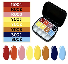 MPA Advanced Painting Colour Gel Palette - Set B