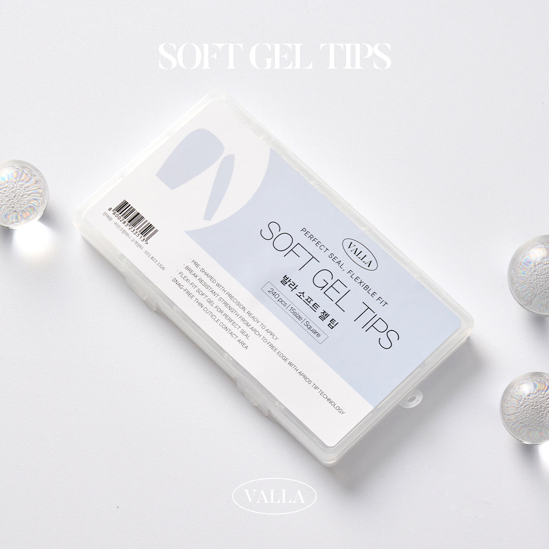 Valla Soft Gel Tips - Square