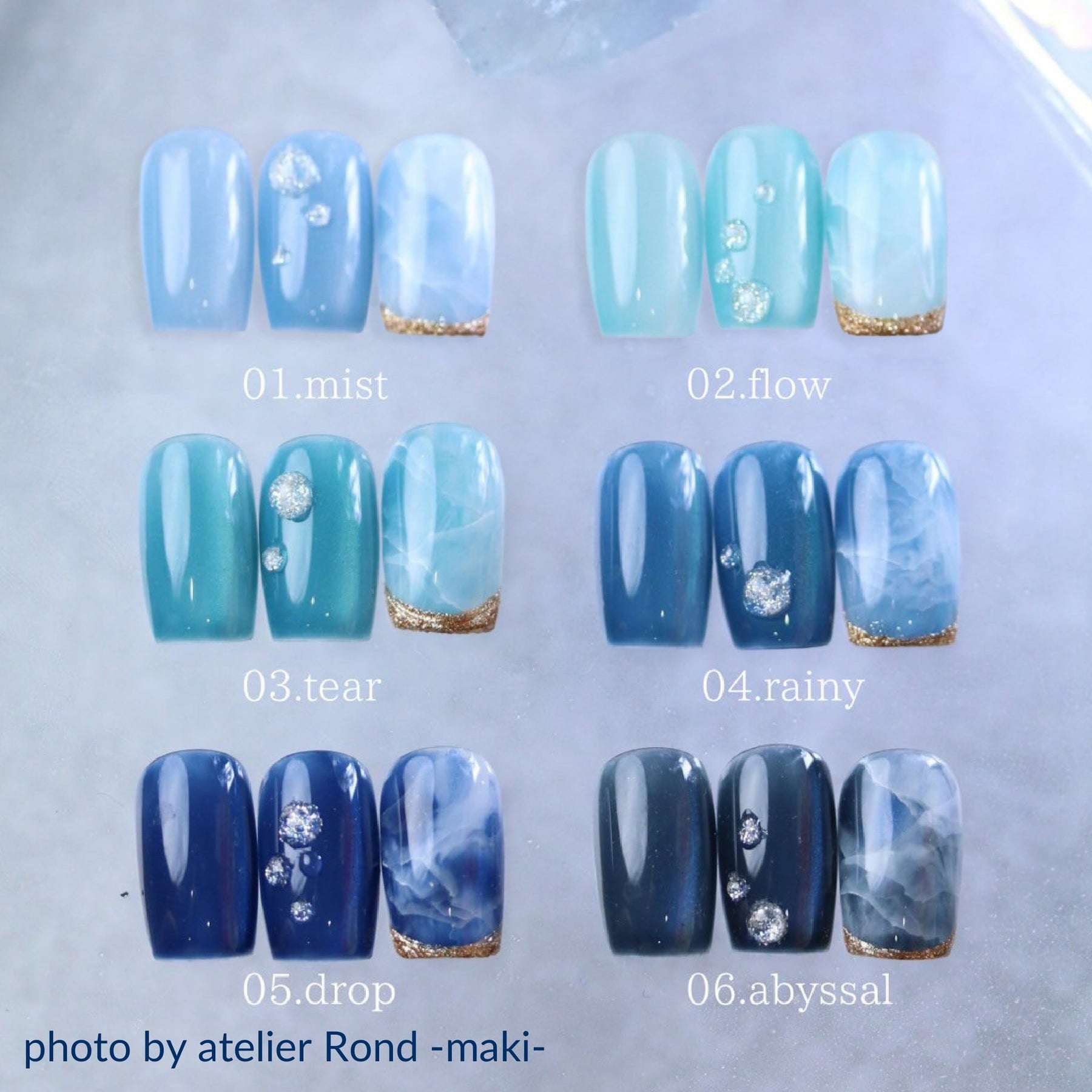 TOY's x INITY Water Mag (Magnetic Gel) Collection - Full 6pc set/Individual bottles