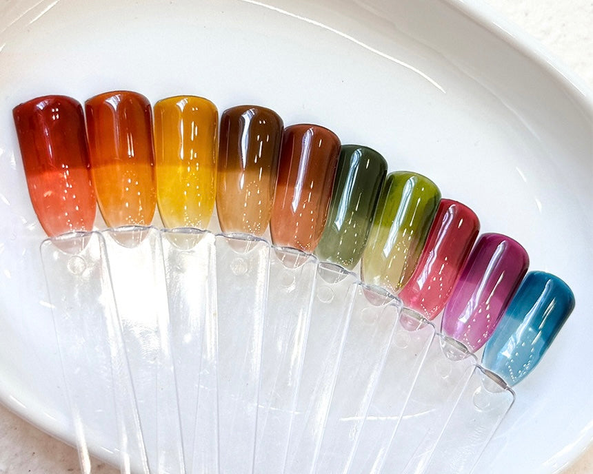 Yogurt Nail Pumpkin Candy Collection - Full 10pc Set/Individual Bottles