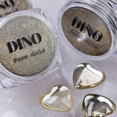DINO It's Nail O'Clock Chrome Powder - Pure Gold