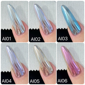 MPA Supernova Chrome Powder by misspinknail - Full 6pc set/Individual Colours