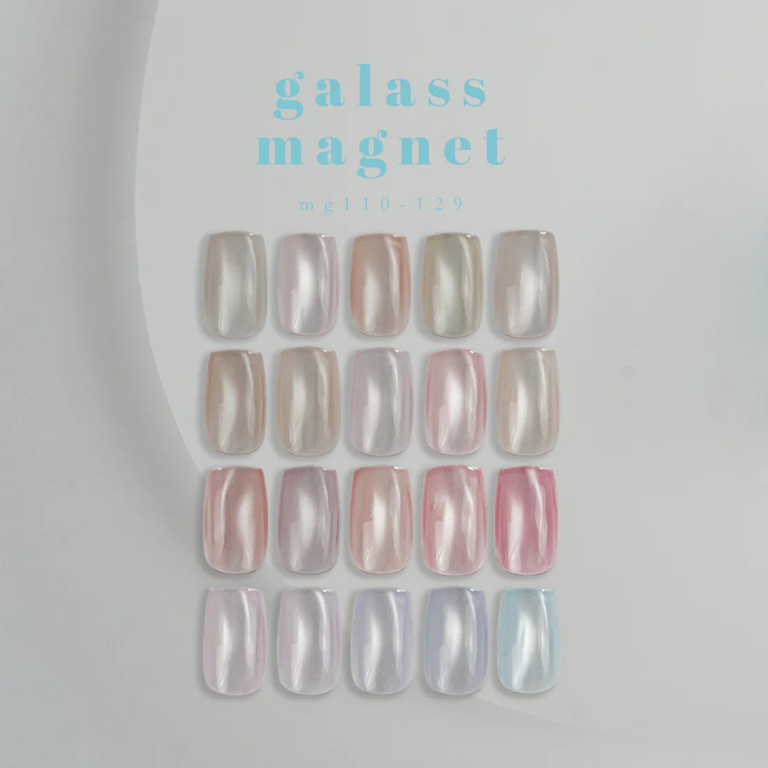 énoi gálass (Glass) Magnet Gel Collection - full 20pc set/individual pots (mg110-129)