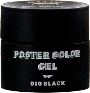DINO It's Nail O'Clock Black and White Poster Colour Gels (No-Wipe) - 2pc set/Black/White