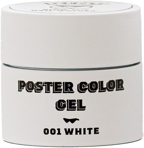 DINO It's Nail O'Clock Black and White Poster Colour Gels (No-Wipe) - 2pc set/Black/White