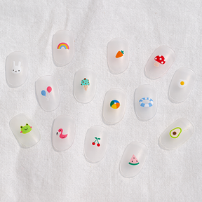 DINO It's Nail O'Clock Poster Colour Gel Set (No-Wipe) - 20 Gel Set