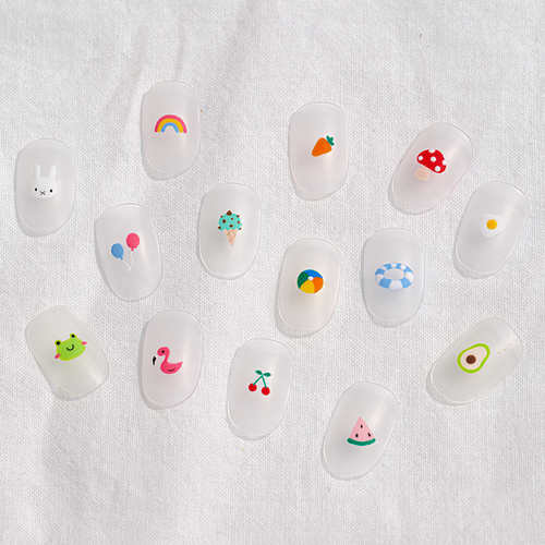 DINO It's Nail O'Clock Poster Colour Gel Set (No-Wipe) - 20 Gel Set