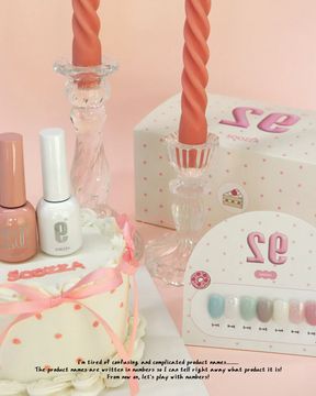 SOOZZA 29 Series Syrup & Glitter Gel Collection - Full 7pc Set/Individual Bottles