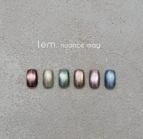 lem. Nuance MagGel Series - 6 Magnetic Gel Colour Options