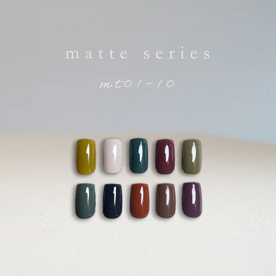 énoi Matte Series - full 10pc set/individual pots (mt01-10)