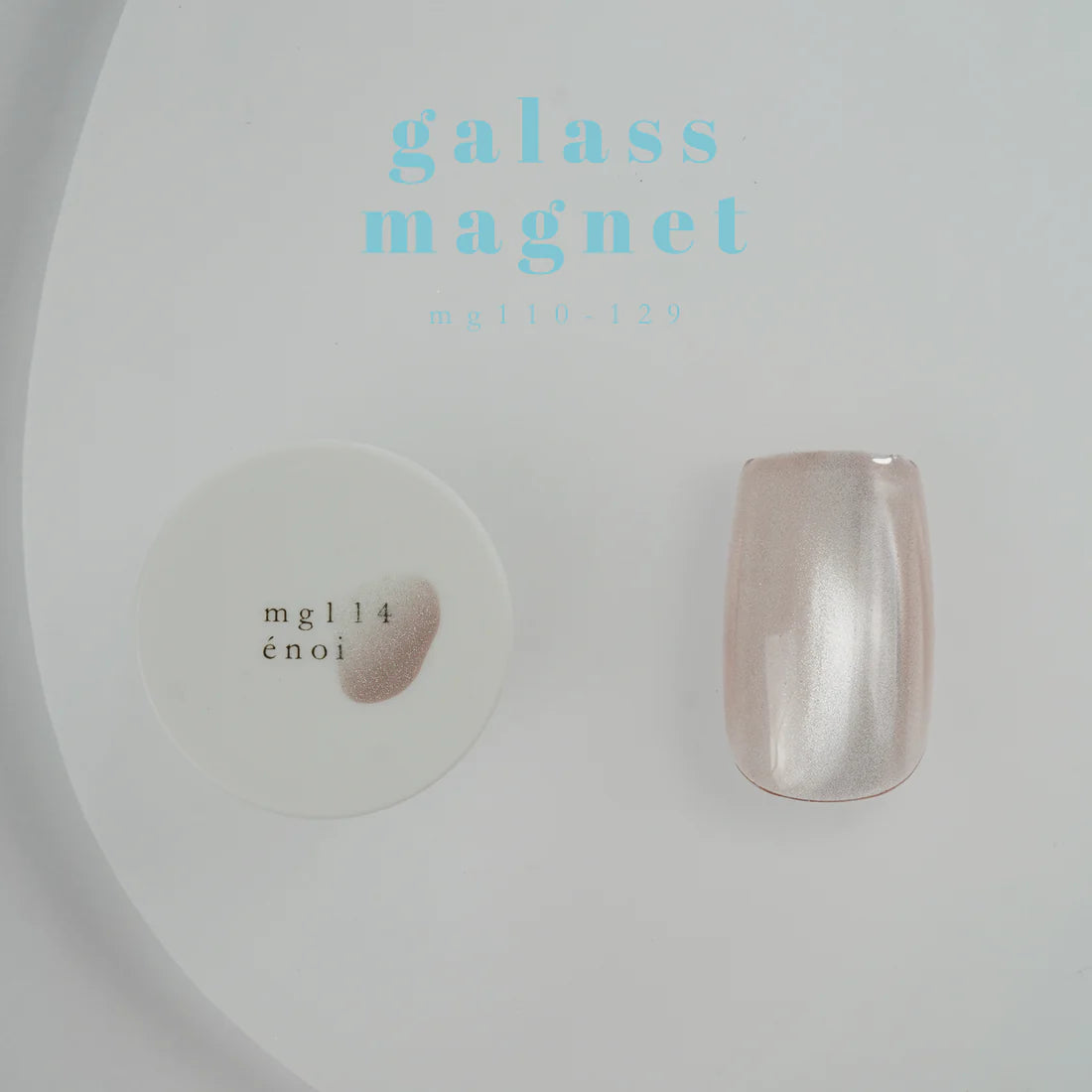 énoi gálass (Glass) Magnet Gel Collection - full 20pc set/individual pots (mg110-129)