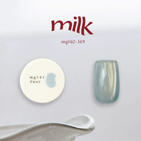 (NEW UPDATE) énoi 'milk' Magnetic Gel Series - full 20pc set/10pc sets/individual pots (mg130-149)