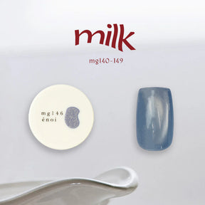 (NEW UPDATE) énoi 'milk' Magnetic Gel Series - full 20pc set/10pc sets/individual pots (mg130-149)