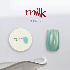 (NEW UPDATE) énoi 'milk' Magnetic Gel Series - full 20pc set/10pc sets/individual pots (mg130-149)