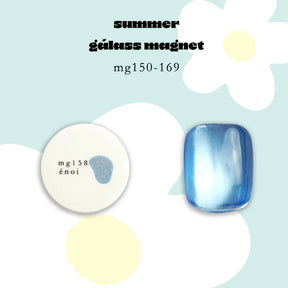 énoi summer gálass (Glass) Magnet Gel Collection - full 20pc set/individual pots (mg150-169)