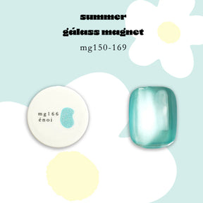 énoi summer gálass (Glass) Magnet Gel Collection - full 20pc set/individual pots (mg150-169)