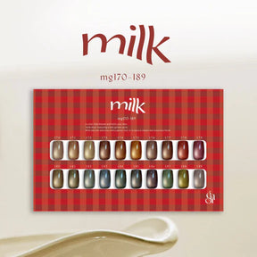 énoi 'milk' Magnetic Gel Series - full 20pc set/individual pots (mg171-189)