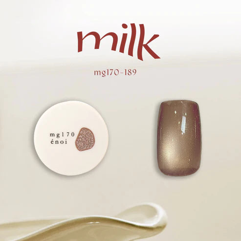 énoi 'milk' Magnetic Gel Series - full 20pc set/individual pots (mg171-189)