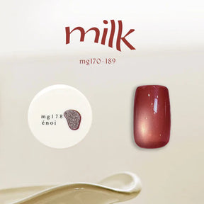 énoi 'milk' Magnetic Gel Series - full 20pc set/individual pots (mg171-189)