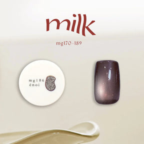 énoi 'milk' Magnetic Gel Series - full 20pc set/individual pots (mg171-189)