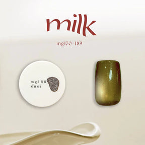 énoi 'milk' Magnetic Gel Series - full 20pc set/individual pots (mg171-189)