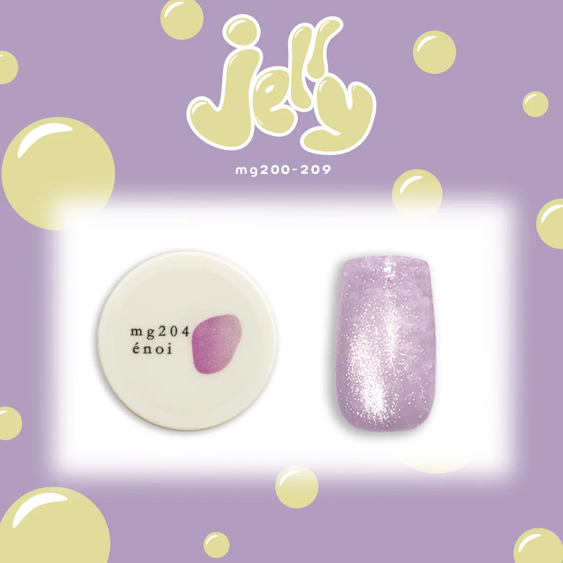 énoi jelly Magnetic Gel Series - full 20pc set/10pc sets/individual pots (mg190-199)