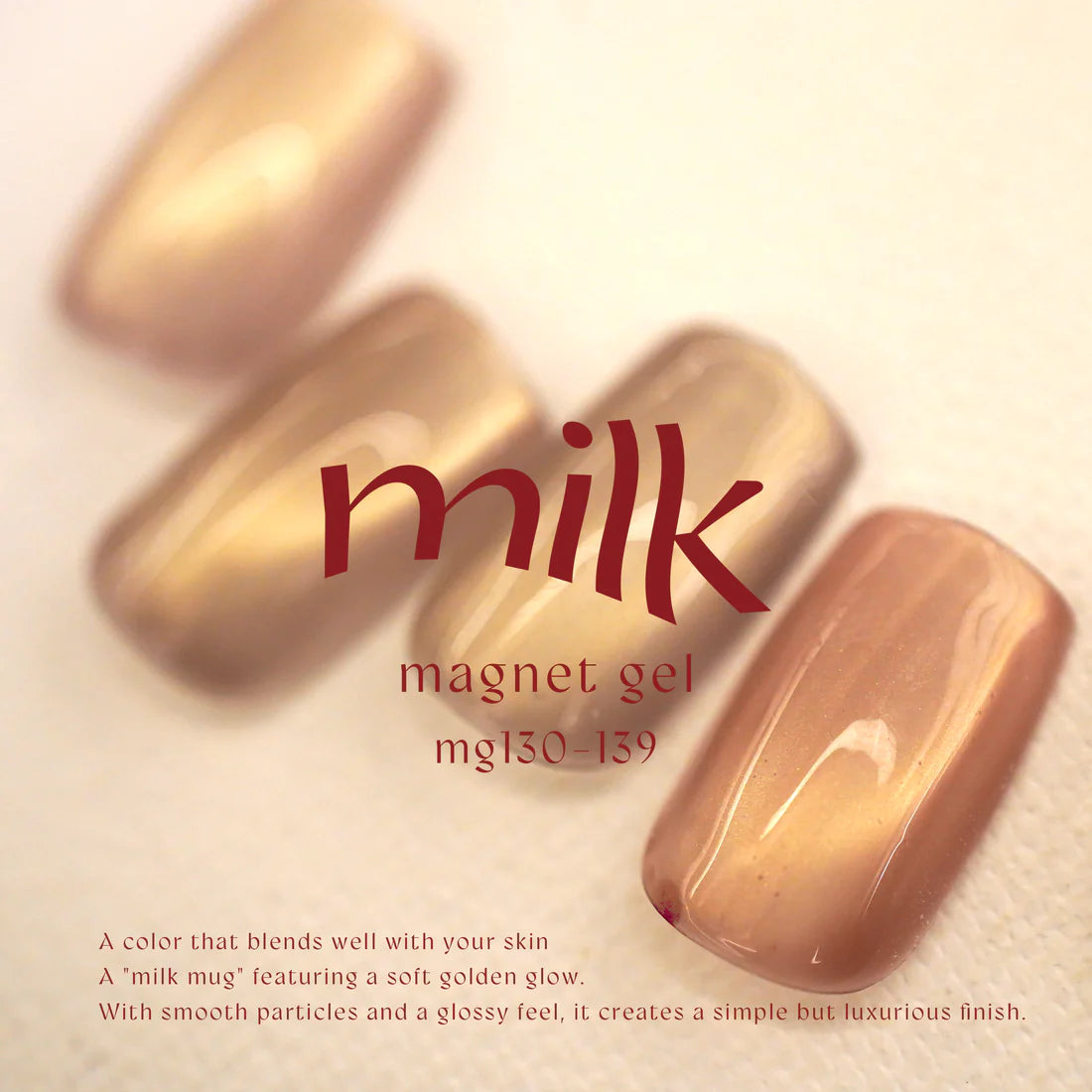 énoi 'milk' Magnetic Series - full 10pc set/individual pots (mg130-139)