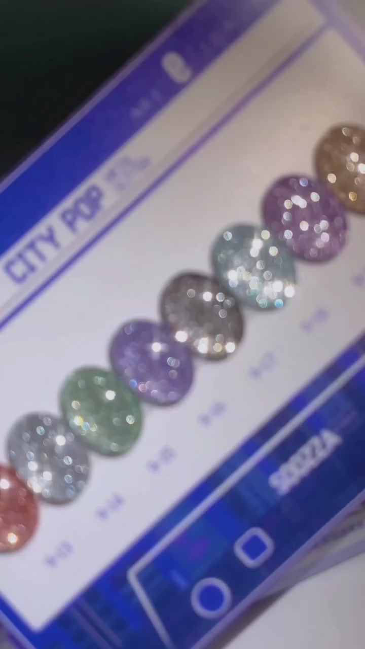 SOOZZA City Pop Gel Collection - Full 8pc Set/Individual Bottles