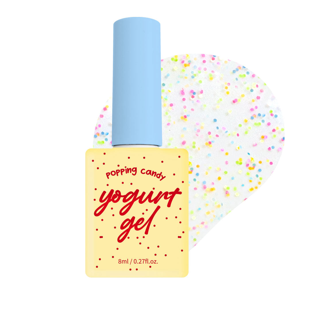 Yogurt Nail Korea Neon Pudding Syrup Gel Collection - Full 10pc Collection/Individual Bottles