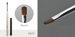 lem. gel brushes - 3 brush types