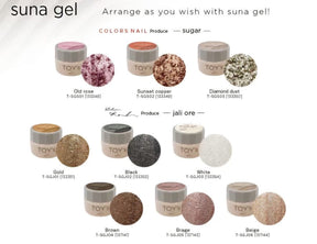 TOY's x INITY Suna Gel (Sugar & Jali Ore Series) - Full 9pc Set/Individual Pots)