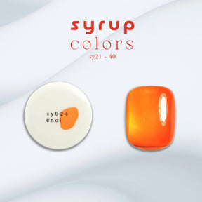 énoi SS Syrup Gel Collection - full 20pc set/10pc sets/individual pots (sy021-040)