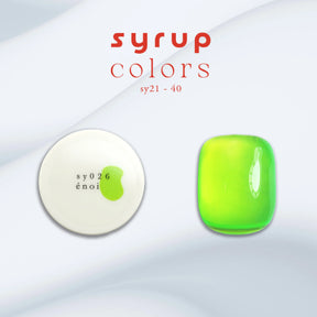 énoi SS Syrup Gel Collection - full 20pc set/10pc sets/individual pots (sy021-040)