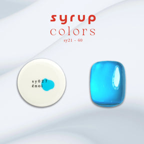 énoi SS Syrup Gel Collection - full 20pc set/10pc sets/individual pots (sy021-040)