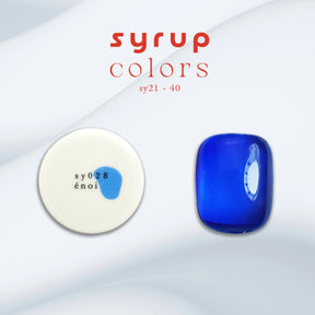 énoi SS Syrup Gel Collection - full 20pc set/10pc sets/individual pots (sy021-040)